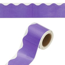 1 Roll 32.8Ft Scalloped Border Trim for Bulle...