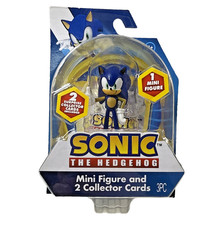 Sonic The Hedgehog Mini Figure + 2 Collector Cards New Sealed Toy Age 4+