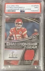 2022 Panini Spectra Championship Gear Hyper #8 Patrick Mahomes II/75