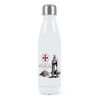 Knights Templar Ritter Schloss Doppel Wand Wasserflasche Crusader Medieval