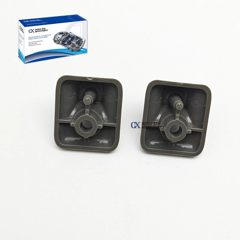 New 2 PCS Gray Sun visor Clips Fit Dodge Ram 1994-01 Jeep Grand Cherokee 93-98 - Image 3 of 4