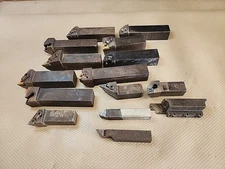 Lot of 15 Used turning & boring Insert Tool Holders Mixed Brands