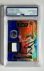 Stephen Curry Signed 2021-22 Panini Select Tie Dye Patch Auto /25 PSA/DNA