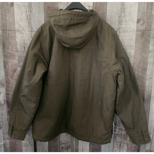 5.11 TACTICAL grüner Mantel Jacke Hoodie Taschen gefüttert 1/4 Zip Herren Gr. XL - Bild 2 von 13