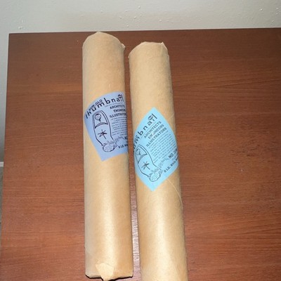 Vintage Sun-Glo Thumb Nail Sketch Paper Roll 17 x 22 in White, MPN 35W