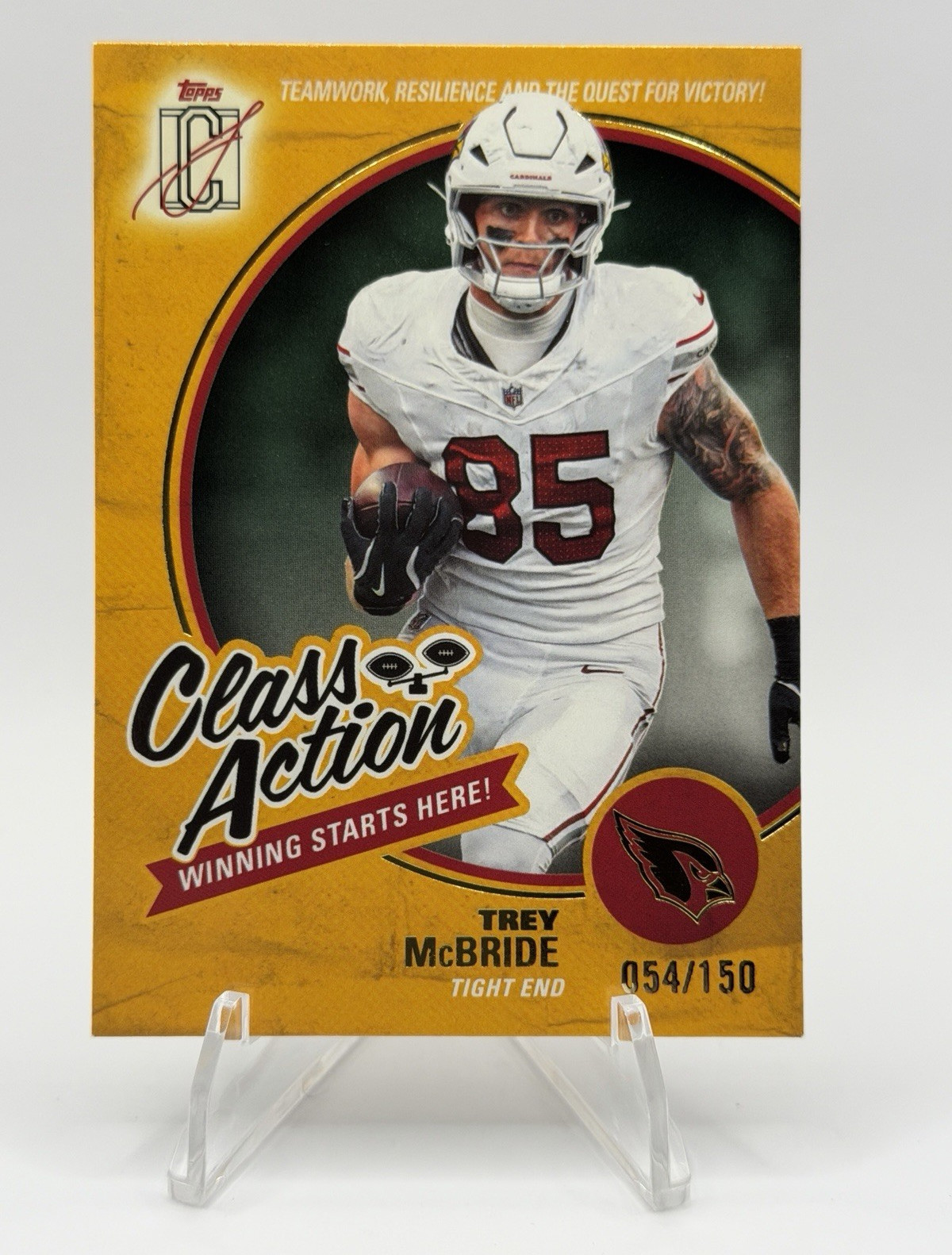 2025 Topps Signature Class - Trey McBride - Cardinals #CA-1 Class Action /150
