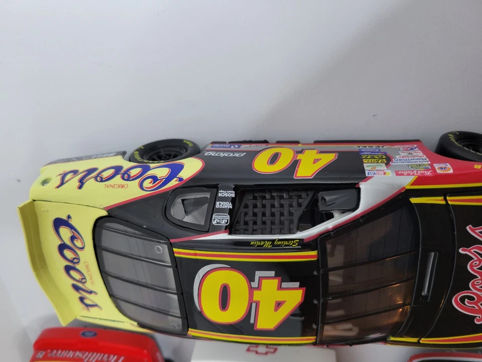 Lote de 4 DieCast 1:24! Sterling Marlin 40 Bodine 2000 7 Earnhardt Jr. 8 Allen 19 Foto 4 de 4