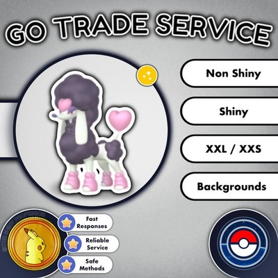 Pokémon GO Trade || Furfrou Heart Trim || XXL, XXS, Shiny Verfügbar  