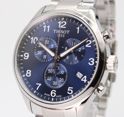 TISSOT T116.617.11.047.01 Chrono XL Classic Blue Dial Men's Watch 45mm