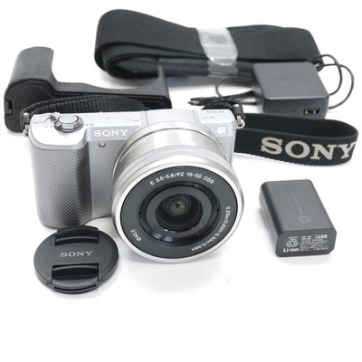 Buy Sony Alpha a5000 20.1MP Digital Camera - White (Kit w/ 16-50mm