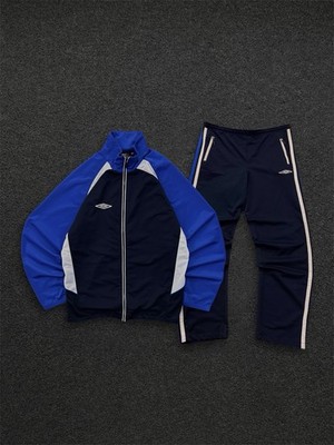 Umbro Vintage 00s - 90s Full Tracksuit Hoodie + Trackpants Baggy Oversize [XXL]