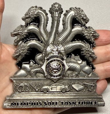 #ad #ad 💥Memphis Tennessee Safe Task Force State Trooper Challenge Coin BIG $99.00