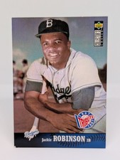 1997 Upper Deck Collector's Choice Baseball Jackie Robinson Tribute #55