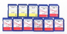 Lot Of 11x Dane-Elec 2GB SD Camera Memory Cards