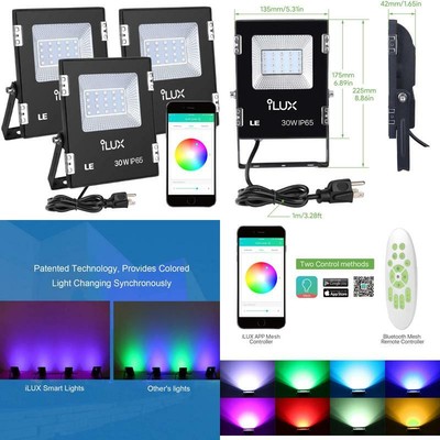 smart led flood light
