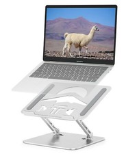 Laptop Stand Adjustable Laptop Holder for Desk, Ergonomic Foldable Portab...