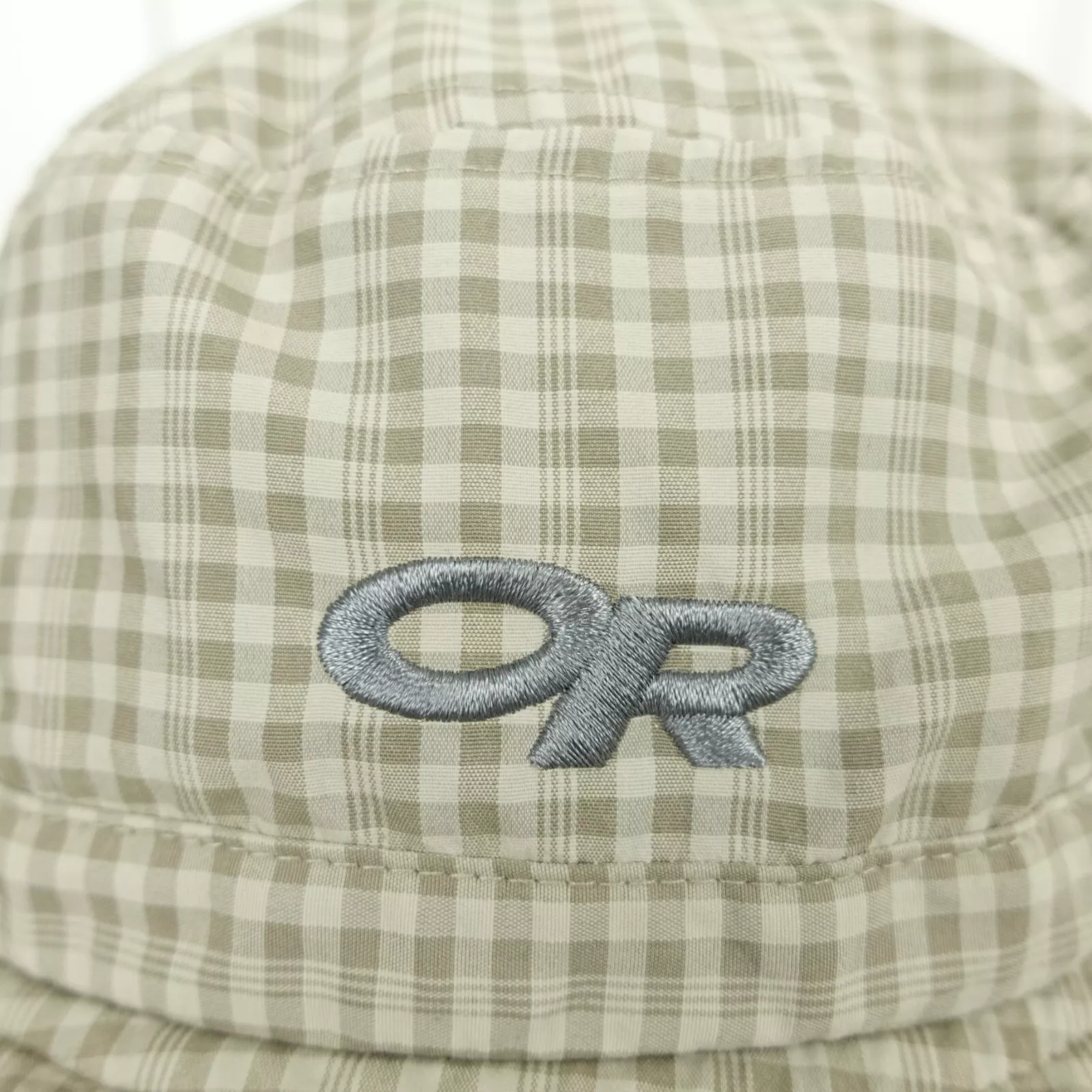 outdoor-research bugout brim checkered insect shield 50 spf sun hat 