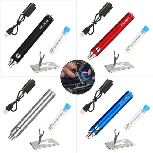 Convenient Portable Soldering Iron Kit with Adjustable Voltage and USB Charging - Foto 1 di 51