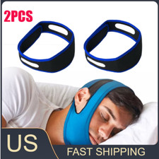 2 Pcs Anti-Snore Chin Strap For Snoring  Sleep Apnea Support Solution