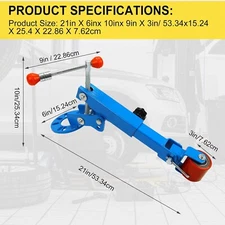 Fender Roller Tool Lip Rolling Reforming Extending for Automobile Maintenance