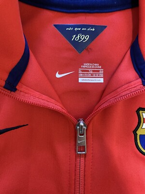 Nike Barcelona FC Track Jacket Youth XL / Women's M/ Men's
