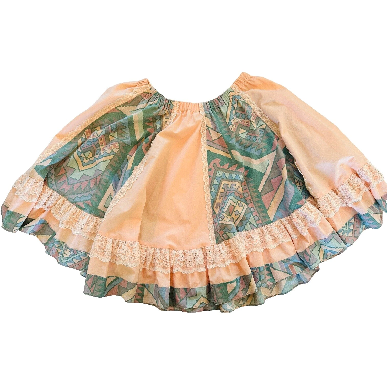Cotton Blend Special Occasion Vintage Skirts for Women