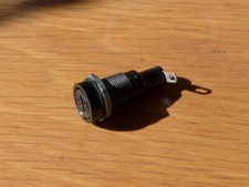 fuse holder 20mm, panel mounting with screwdriver slot