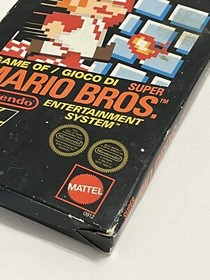 Super Mario Bros Game NES Nintendo Boxed 5 Screw Cartridge Original PAL Rare