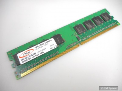 CompuStocx CSXO-D2-LO-667-1GB DIMM 1GB DDR2-667 CL5 Memory, 100% OK, 1A