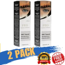 2x Original FEG Eyebrow Enhancer for Length Thickness Darkness Serum 100%