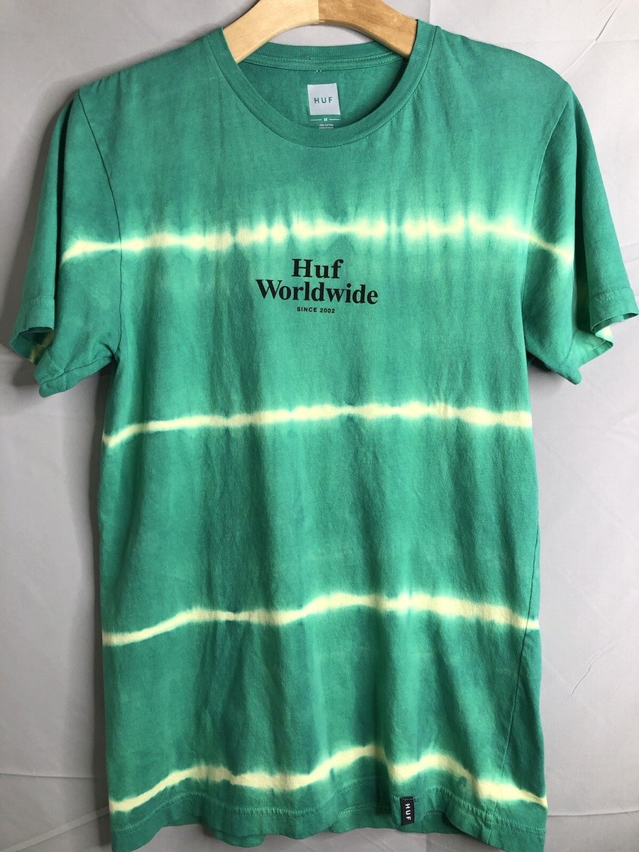 huf worldwide tie dye shirt
