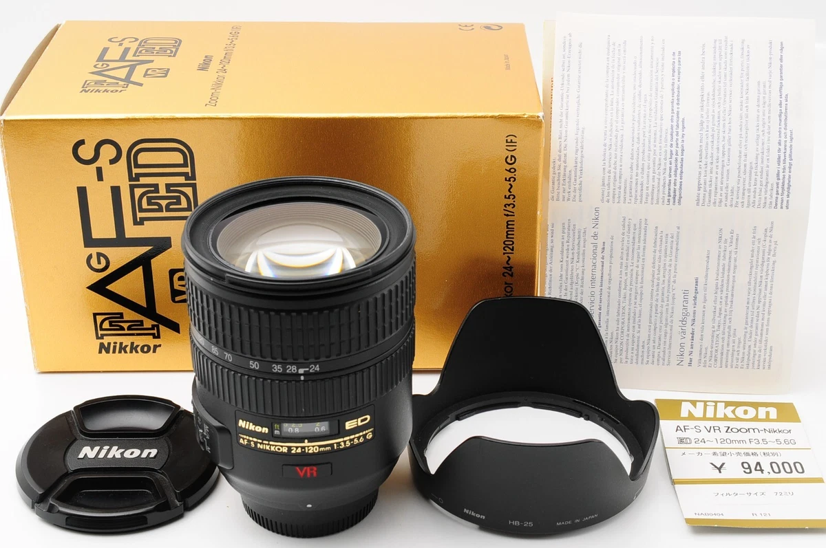 Nikon f/3.5 Camera Lenses 24-120mm Focal for sale | eBay