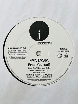 Fantasia / Free Yourself 2004 US Original 2LP Vinyl Missy Elliott