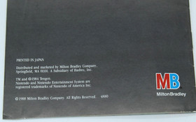 Nintendo - Marble Madness (NES) Instruction Manual Only - Good condition