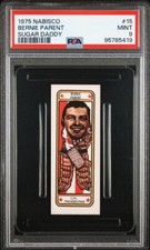 1975 Nabisco Sugar Daddy #15 Bernie Parent PSA 9 MINT Hockey Card POP LOW