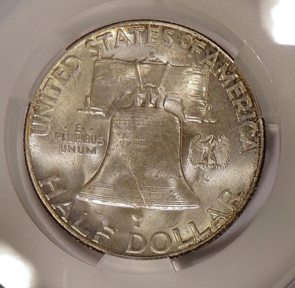 1951-S/S RPM repunched mintmark FS-501 Franklin CAC MS66 - Image 2 of 2