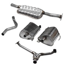 For 2009 2010 11 2013 Subaru Forester 2.5L Natural Dual Exhaust System Mufflers