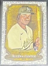 2024 Allen & Ginter Lawrence Butler Filigree SP RC + Foil, Chrome, Mini & 2 Base