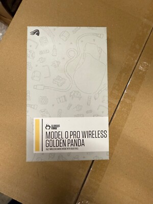 Glorious Forge Model O Pro Wireless GOLDEN PANDA