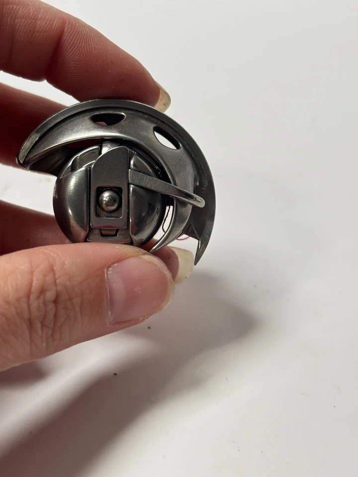 Brother VX1140 Sewing Machine Metal Bobbin Case  and Bobbin - Image 2 of 3