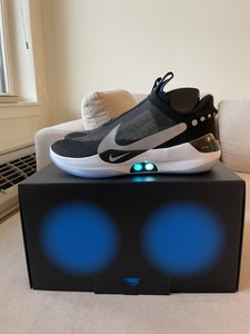nike adapt bb black pure platinum