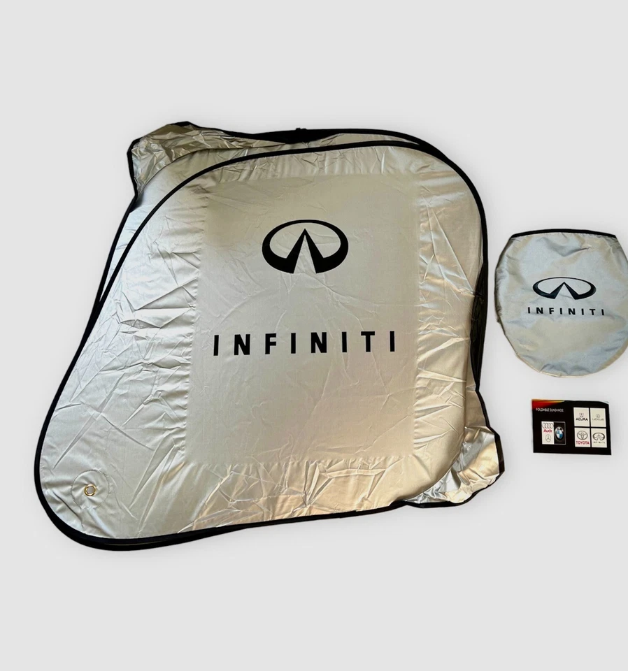 Parasol Infiniti compatible con/sistema pivote parabrisas delantero Foto 2 de 4