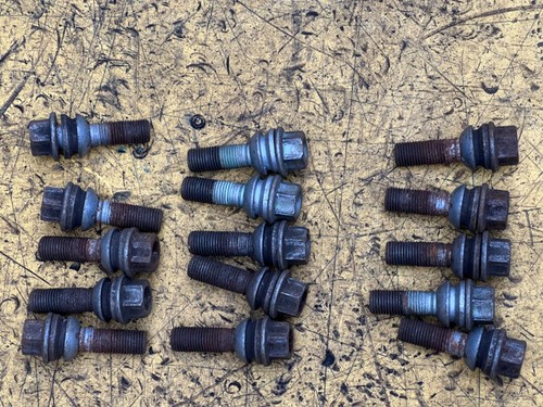 VW Touareg 7L Wheel Nut Bolts x16 M14x1.5x27 WHT001693 - Picture 3 of 7