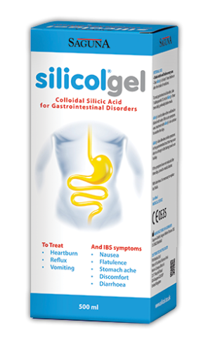 silicol®gel 500 ml gel de silicone acide colloïdal silicique pour troubles gastro-intestinaux - Photo 1 sur 1