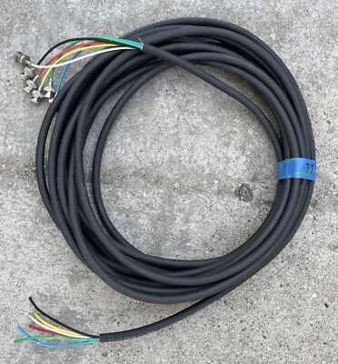 Extron E197484 6/C 26AWG CSA 217926, 6 BNC Cable, 6 Conductor Snake, 34ft