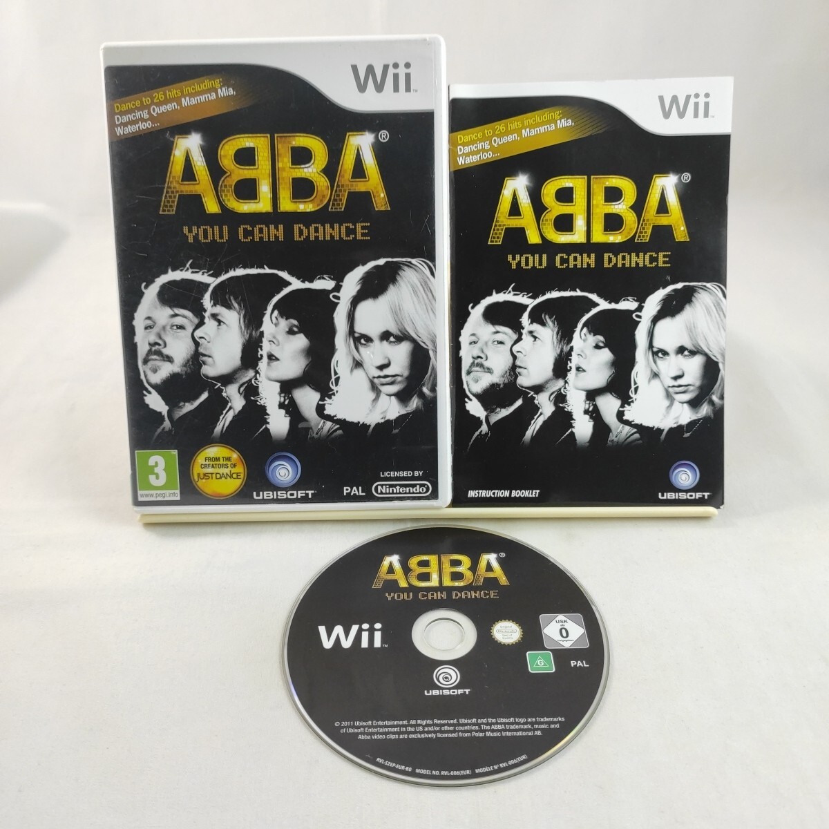 ABBA YOU CAN DANCE Nintendo Wii includes manual