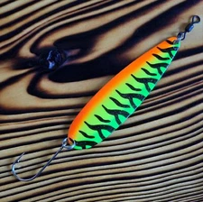 Kingfisher Tackle Magnum Dakota Trolling Spoon 4-3/4" 20g Gamakatsu Siwash 4/0