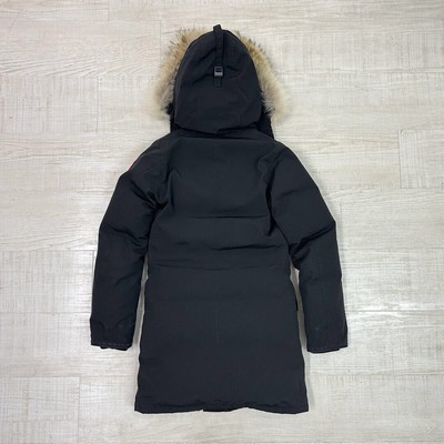 Canada Goose Bronte Parka Down Jacket Coyote Size:S Black | eBay 