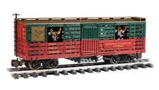 Bachmann 98709 G Christmas NP&S North Pole Christmas Animated Reindeer Stock Car