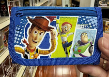 Disney Toy Story Small Tri Fold Wallet for kids Blue color